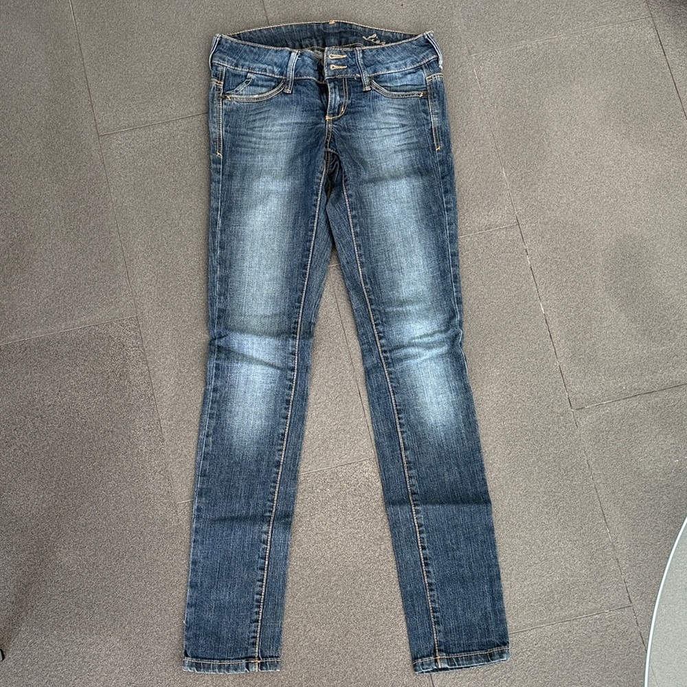 Mango Blue Skinny Women's Jeans